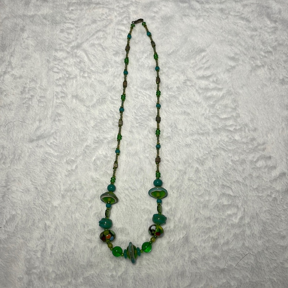 Glass Bead Necklace